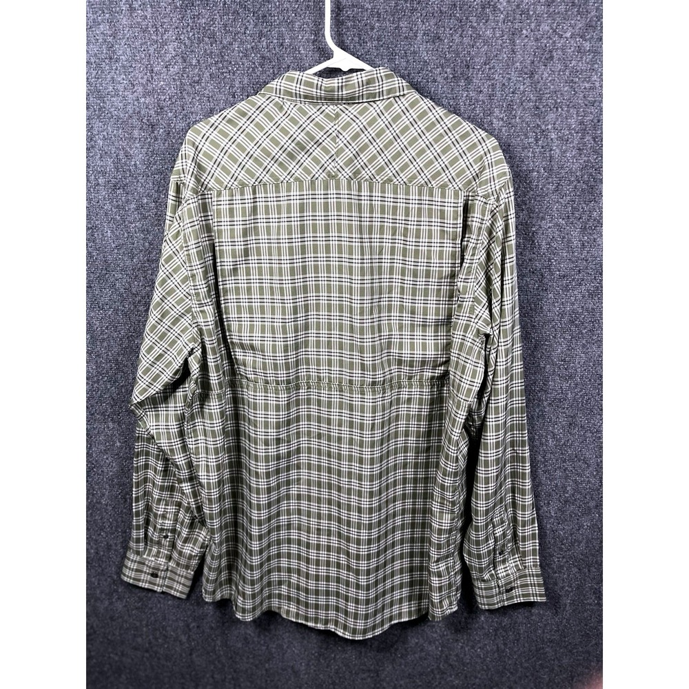 Wrangler Men's XLT Outdoor Utility Shirt Long Sleeve Vented Fishing Hiking - Picture 5 of 9